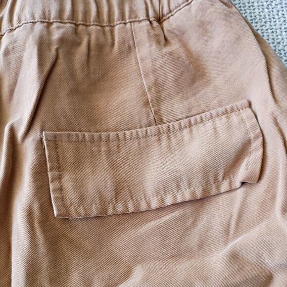 ZARA Women's Tan/Brown High-Waisted Tailored Bermuda Shorts | Size XS - Picture 4 of 6